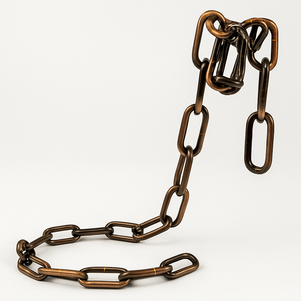 Suspension Chain Wine Rack