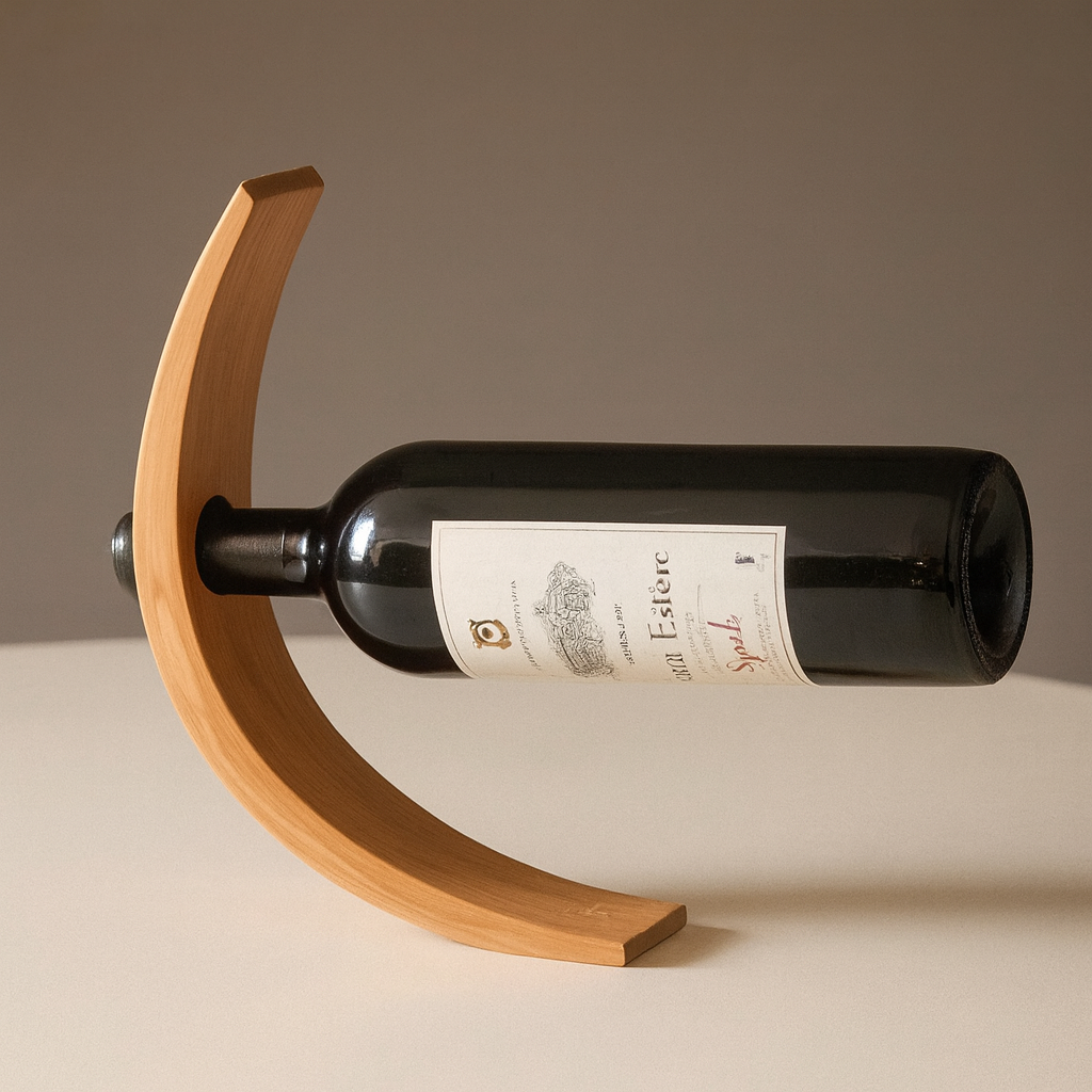 Modern Wooden Wine Rack