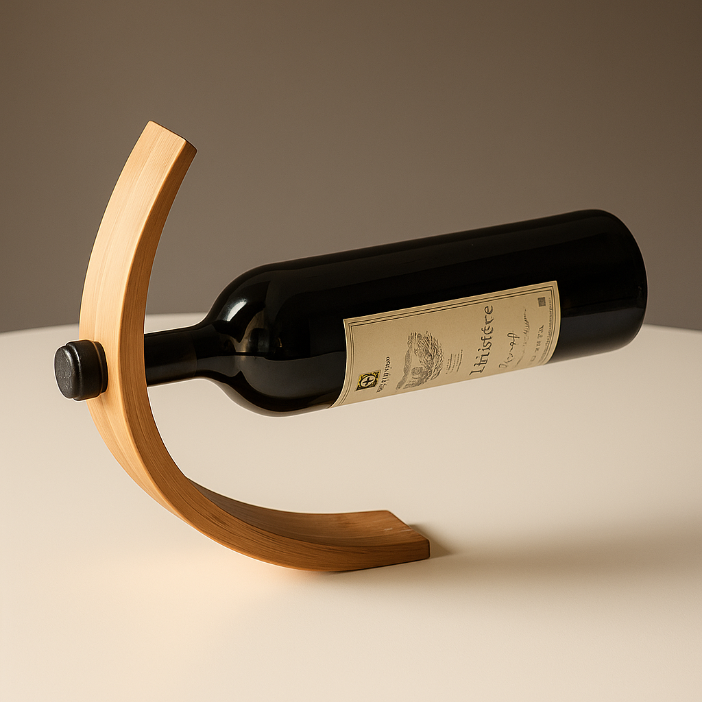 Modern Wooden Wine Rack