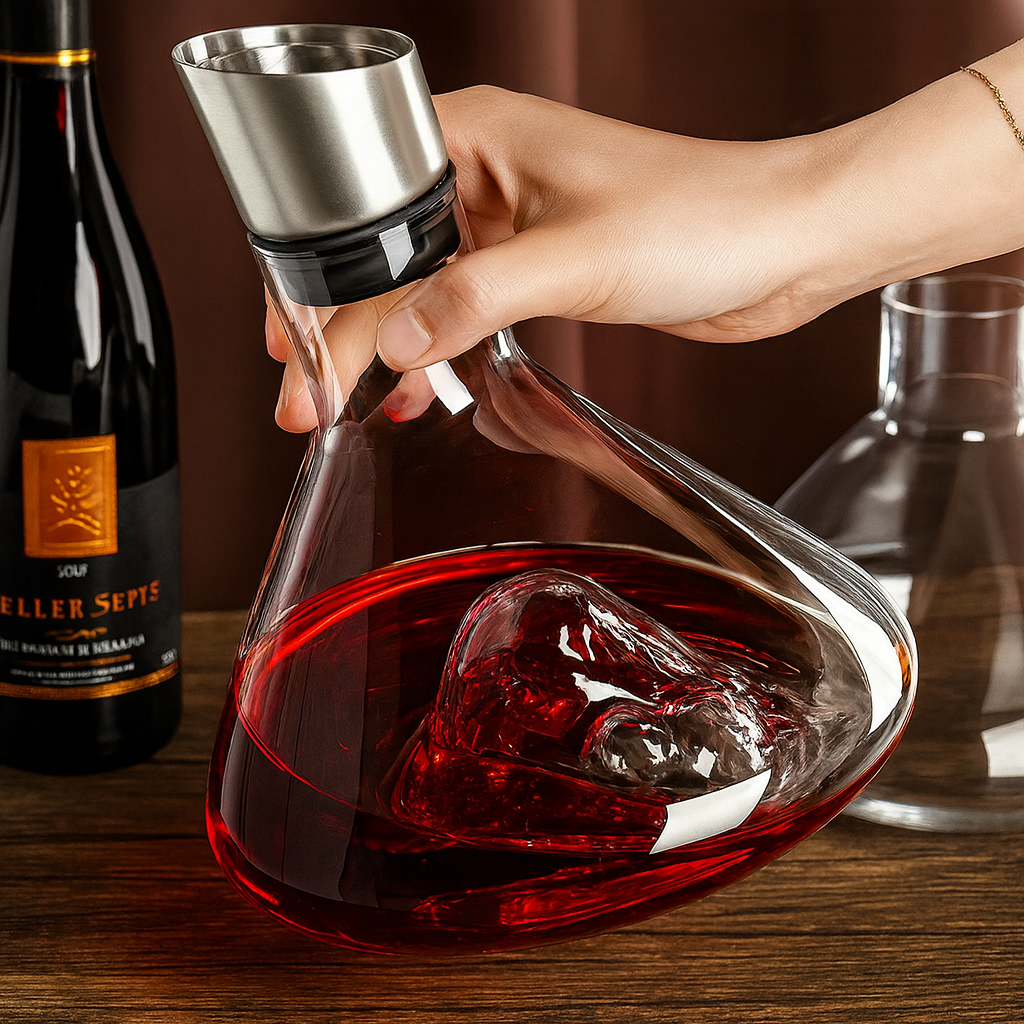 Iceberg Waterfall Wine Decanter