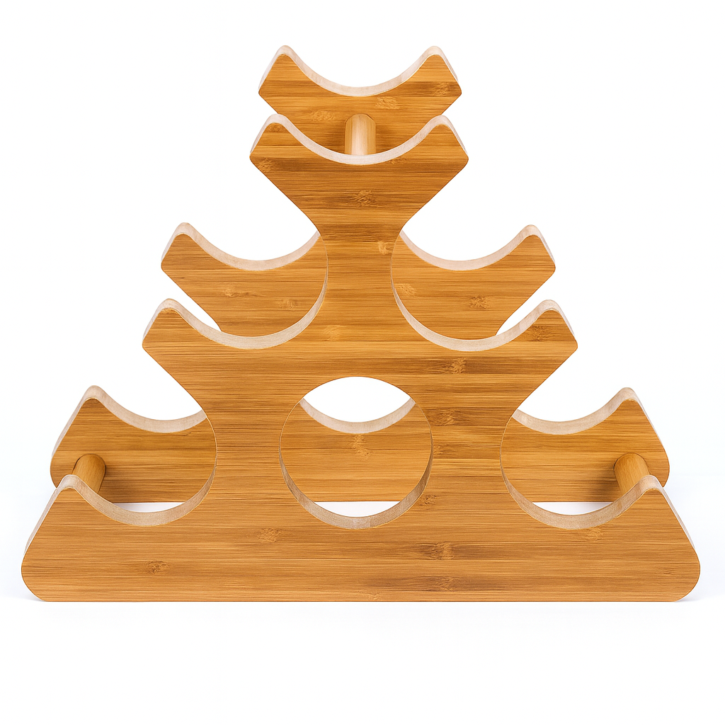 Bamboo Wine Rack Storage