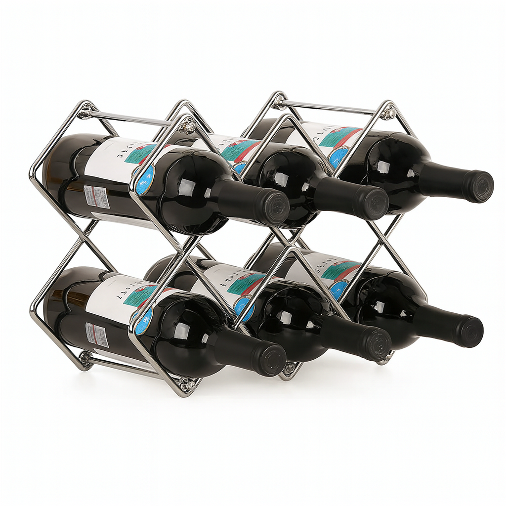 Metal Honeycomb Wine Rack